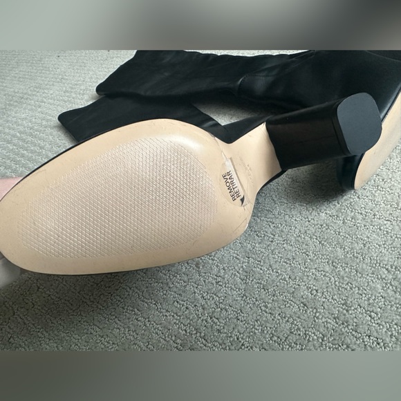 Zara Faux Leather Boots Size 41 - Picture 4 of 7